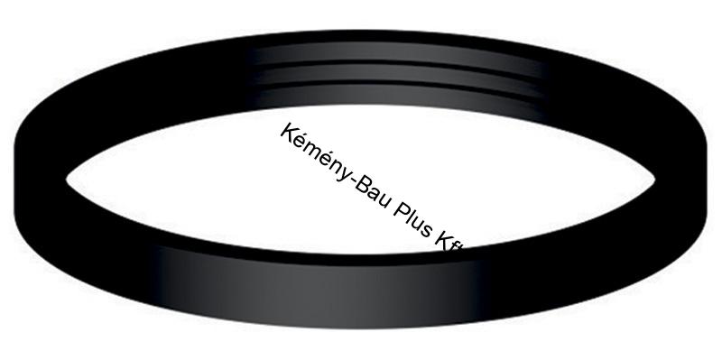 ZUMDF PPH EC Tömítő gyűrű FLEX rendszerhez 80mm fekete