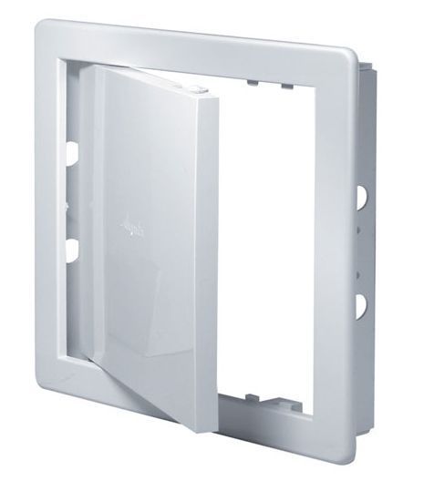 Gipszkarton revíziós ajtó műanyag 150x150 mm beltéri 