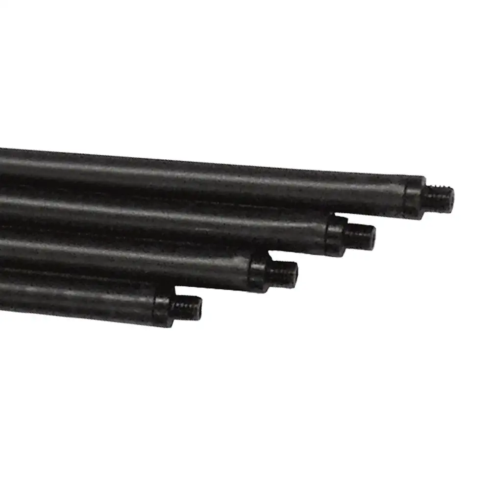 Kézi kéménytisztító műanyag M16 rúd, műanyag M12 menettel 1400mm hosszú fekete 