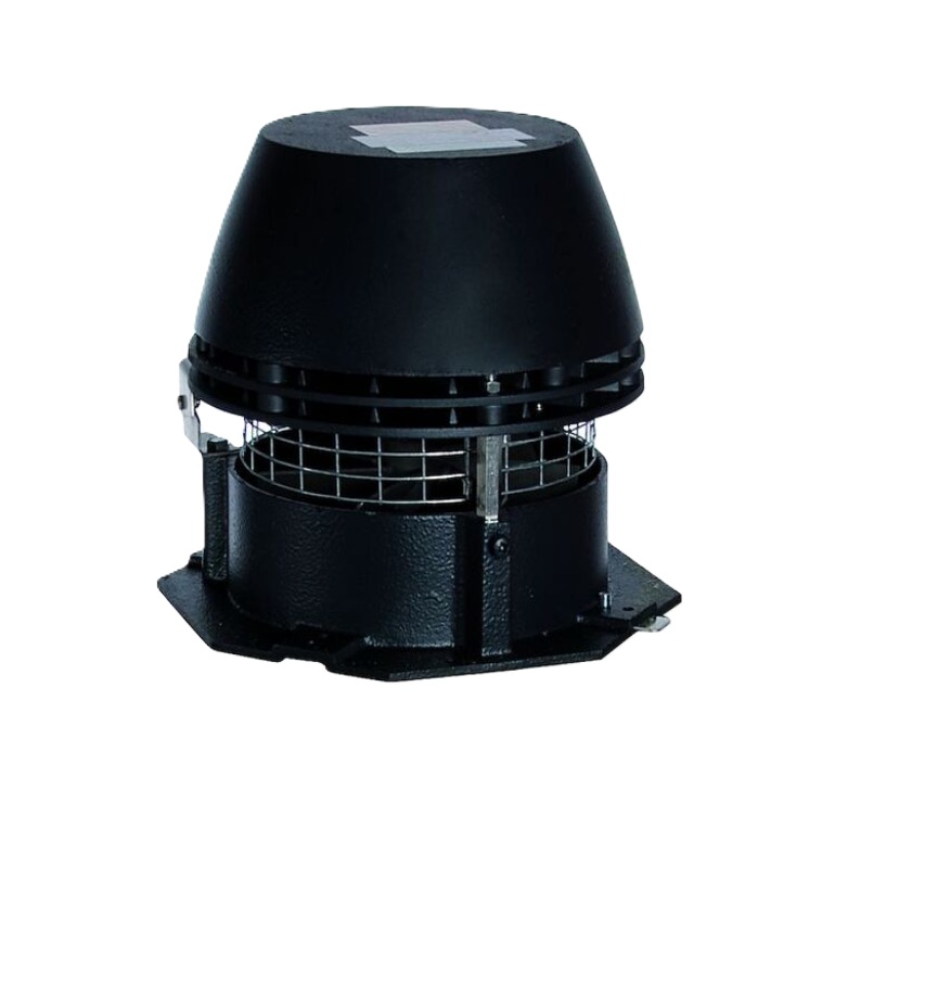 TTVRS80 Exodraft RS009-12 1X230 Kémény ventilátor  axiális lapátokkal, vízszintes kibocsátássalt nyolcszögletű alappal.Kérjen egyedi árat !!!