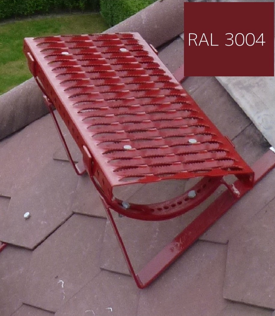 IKBSHS4P Zsindely,Pala Tetőlépcső szett 400mm (meggy) RAL 3004